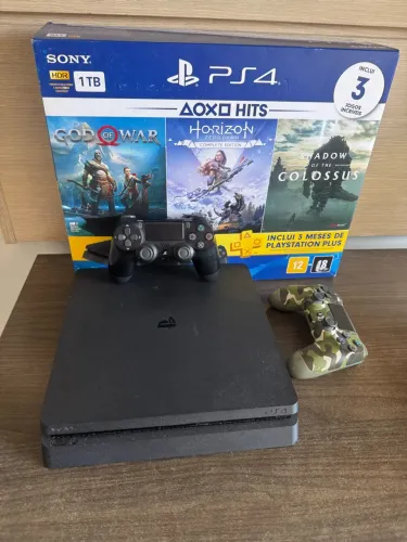 PS4 Slim 1TB - Desbloqueado
