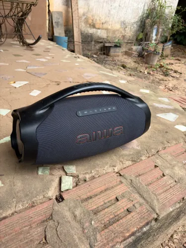 Vendo esta linda boombox aiwa