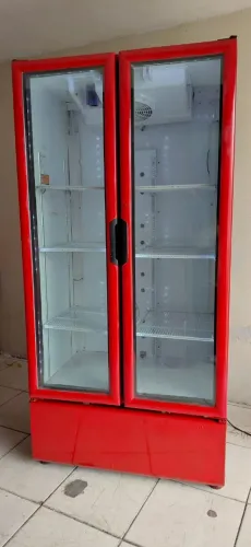 Expositora Metalfrio duas portas 127v ENTREGO