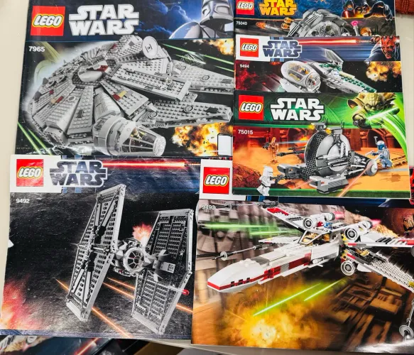 Coleção Lego StarWars usada.