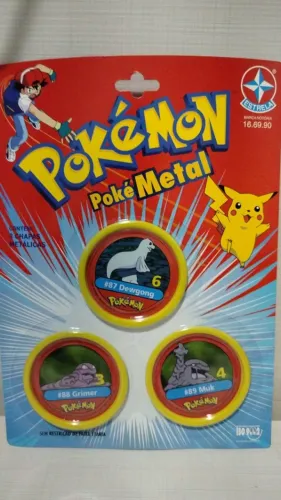 Cartela Pokémon Pokémetal 7