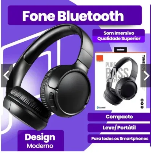 Fone de Ouvido Bluetooth 5.0 Sem Fio Headset  Fone Corrida Academia