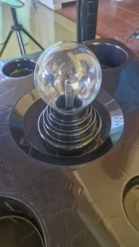 ?Globo De Plasma Luminária Esfera De Raios Touch Sensível Ao Toque USB / Pilha