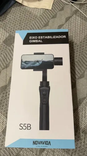 Gimbal Estabilizador Novavida S5B - 3 Eixos para Smartphone