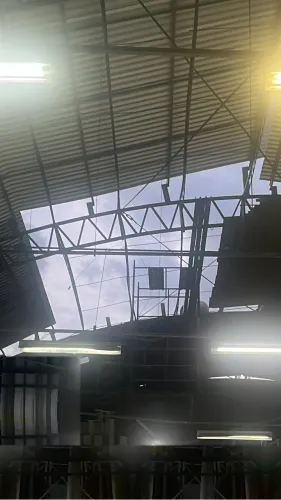 Instalação de telhado