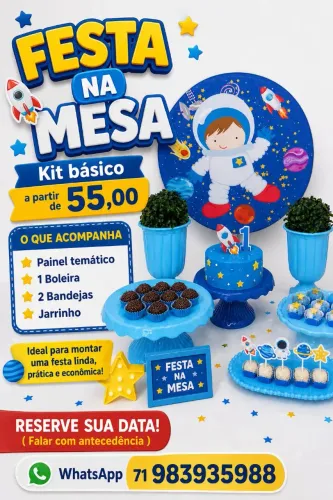 MINI FESTA NA MESA