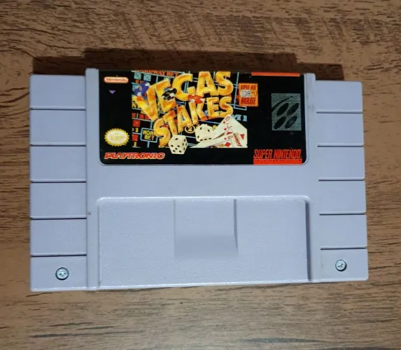 Cartucho Vegas Stakes SNES - Original 
