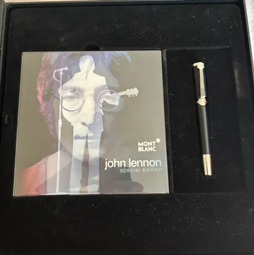Caneta Rollerball Montbanc John Lennon na caixa! Linda!