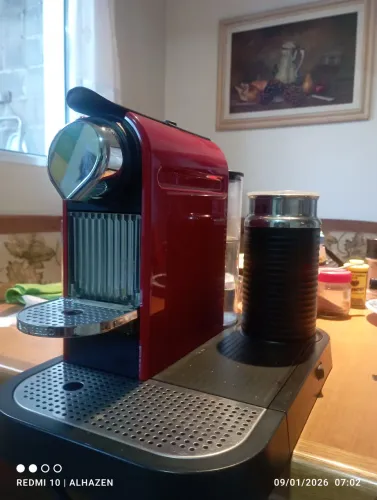 Cafeteira Nespresso com aerador