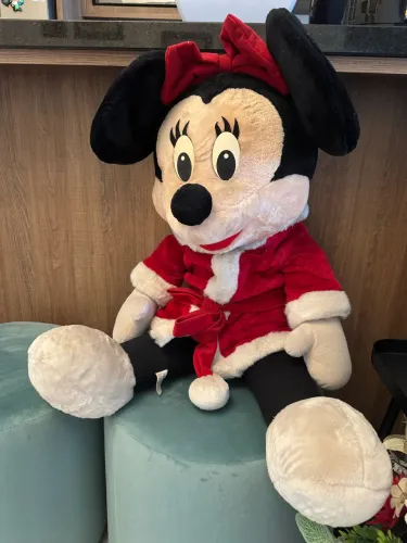 Maravilhosa pelúcia gigante Minnie Natal