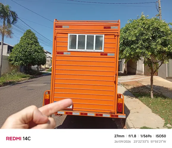 Carretinha baú