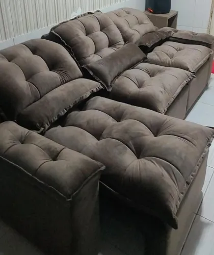 Sofás lindo, retrátil e reclinável 
