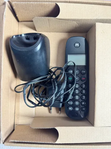Aparelho telefônico sem fio Motorola