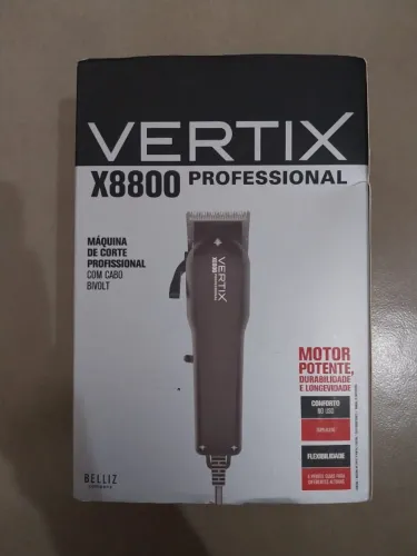 Máquina de Corte Profissional Vertix X8800 Bivolt - Nova na Caixa