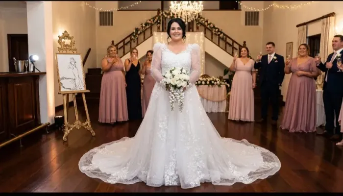 Vestido de Noiva ( Novo , usado só 1 vez )