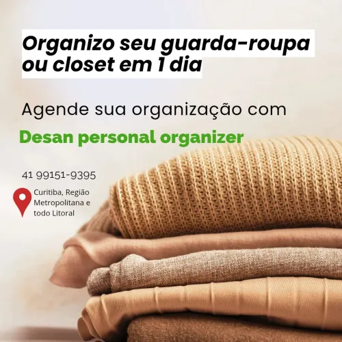 Organização não é luxo. É vida e tempo livre para gozar os prazeres da vida...