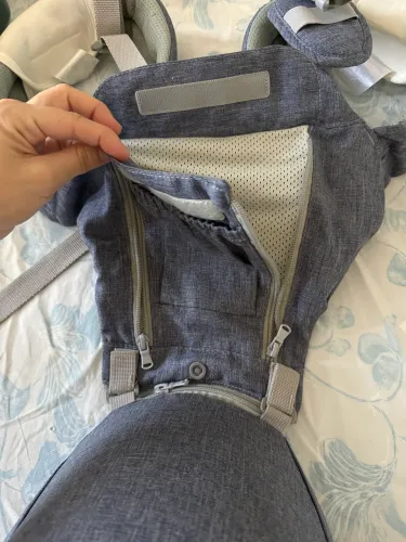 Canguru Kababy ergonômico com assento