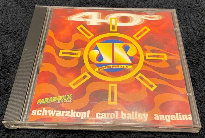 CD Jovem Pan 40° Graus (1996) - Original Paradoxx Music Ainda com selo da Mesbla!