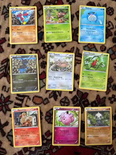 lote cartas pokémon