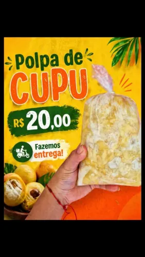 Vendo polpa de cupu natural da região! Fazemos entrega! Interessados chamem no pv