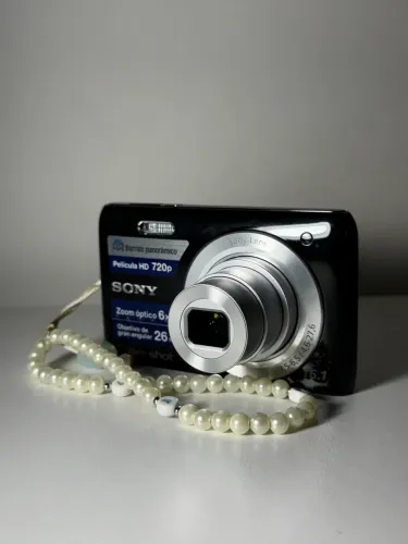 Sony DSC-W670 16.1mp na caixa câmera fotográfica Cybershot
