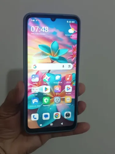 Redmi 13 c 256 giga biometria desbloqueio fácil