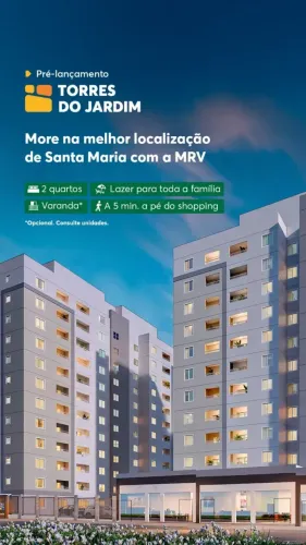 Torres do Jardim 2 quartos em Santa Maria - DF - Sinal Facilitado