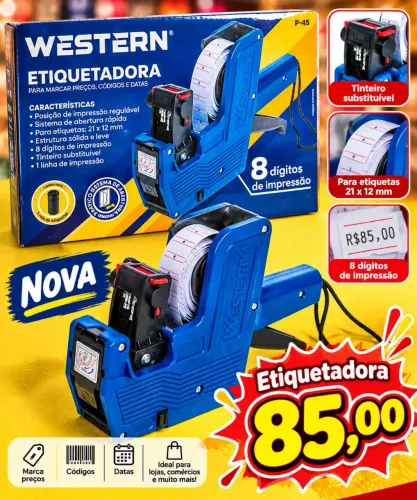 Etiquetadora nova