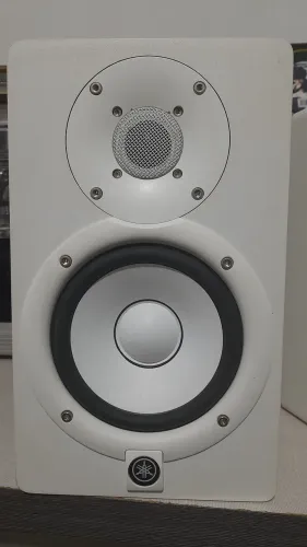Par de Caixas Yamaha Hs5 Brancas