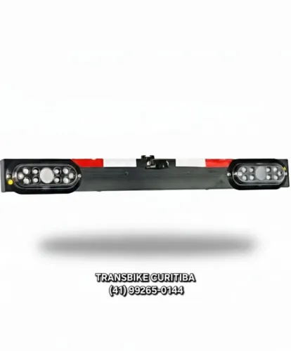 Suporte de placa Sinalizador Iluminado para Transbike Pronta Entrega Curitiba