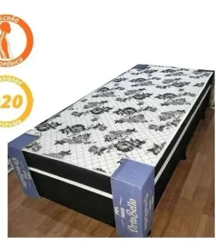 Box conjugado solteiro d20 Ortobelo / pronta entrega