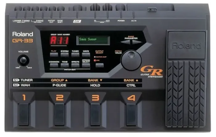 PEDALEIRA Roland GR-33  - SINTETIZADOR