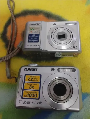 LOTE : CAMERAS DA SONY CYBERSHOT EM BOM ESTADO !!!!