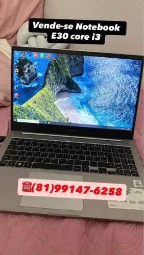 Notebook Samsung E30 core I3
