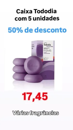 SABONETES NATURA EM OFERTA