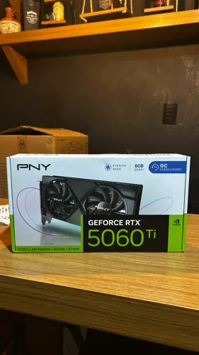 RTX 5060 TI 8Gb PNY (NOVA c/ NF + GARANTIA)