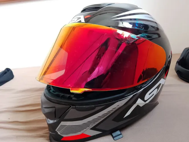 Capacete ASX Street tamanho 58