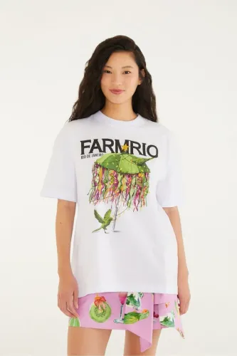 Camiseta Farm Rio Nova Tamanho P - Com etiqueta 