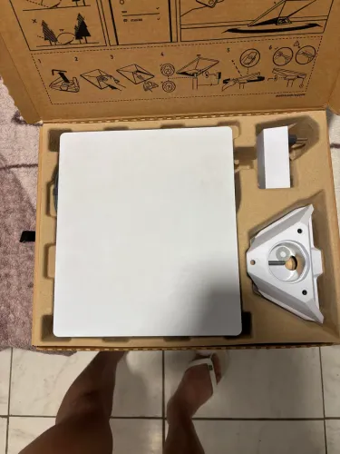 Antena starlink mais suporte de parede