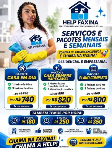 DIARISTA, FAXINEIRA "promocional" ?