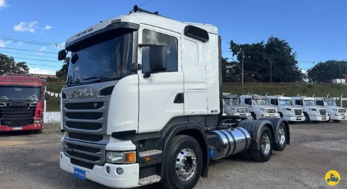 SCANIA R-440 6X2 2018/2018<br>AUTOMÁTICO<br>FREIO RETARDER