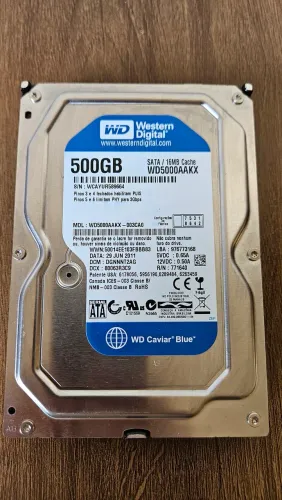 HD 500GB Western Digital Caviar Blue SATA / 3.5"