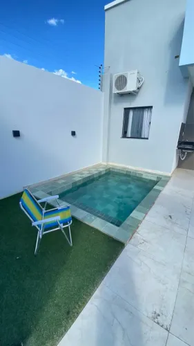 Casa mobiliada com piscina no Dom Avelar