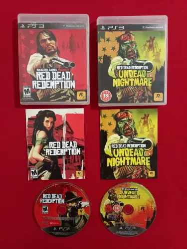Red dead redemption + Red dead undead - 90,00 os dois juntos!