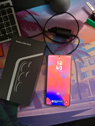 S26 ultra 256GB Prata