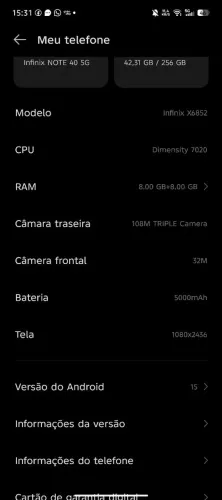 Celular bom Estado de Uso 