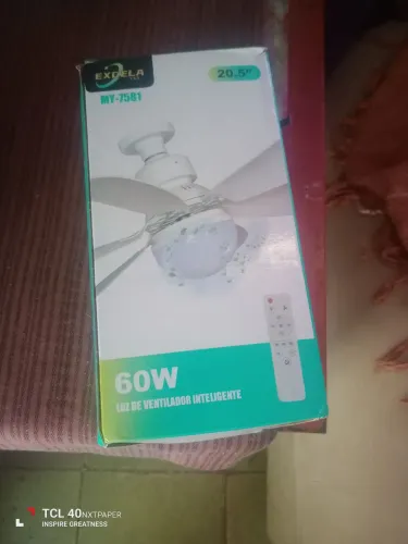Mini ventilador lâmpada de teto