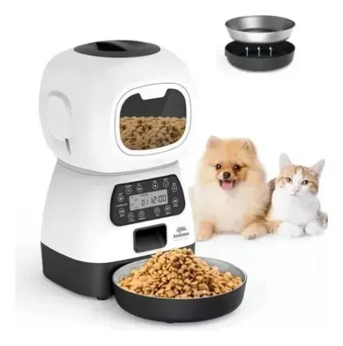 Alimentador Automático RoHS Elf para Cães e Gatos com 3,5L