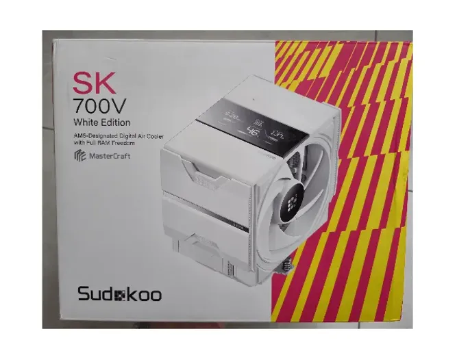 CPU Cooler Sudokoo SK700V (Só AM5, display digital)