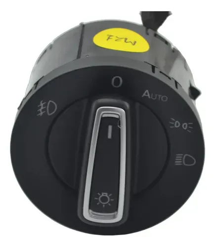 Botão Chave Luz Farol Painel Vw Polo 2020 Original